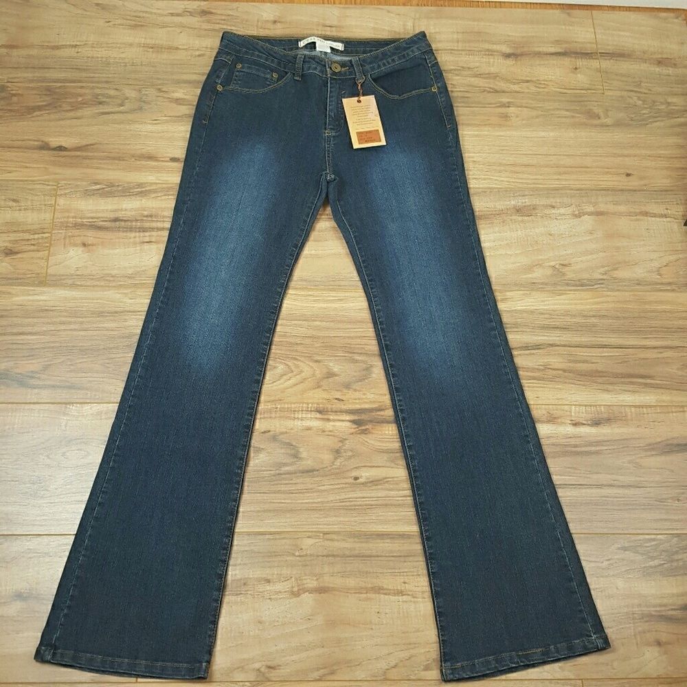 C'EST TOI Women's Jeans Bootcut Size 11 Flare Lowrise‎